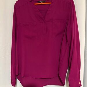 Nine West Magenta Blouse